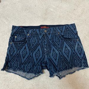 7 For All Mankind Denim (Jean) Shorts